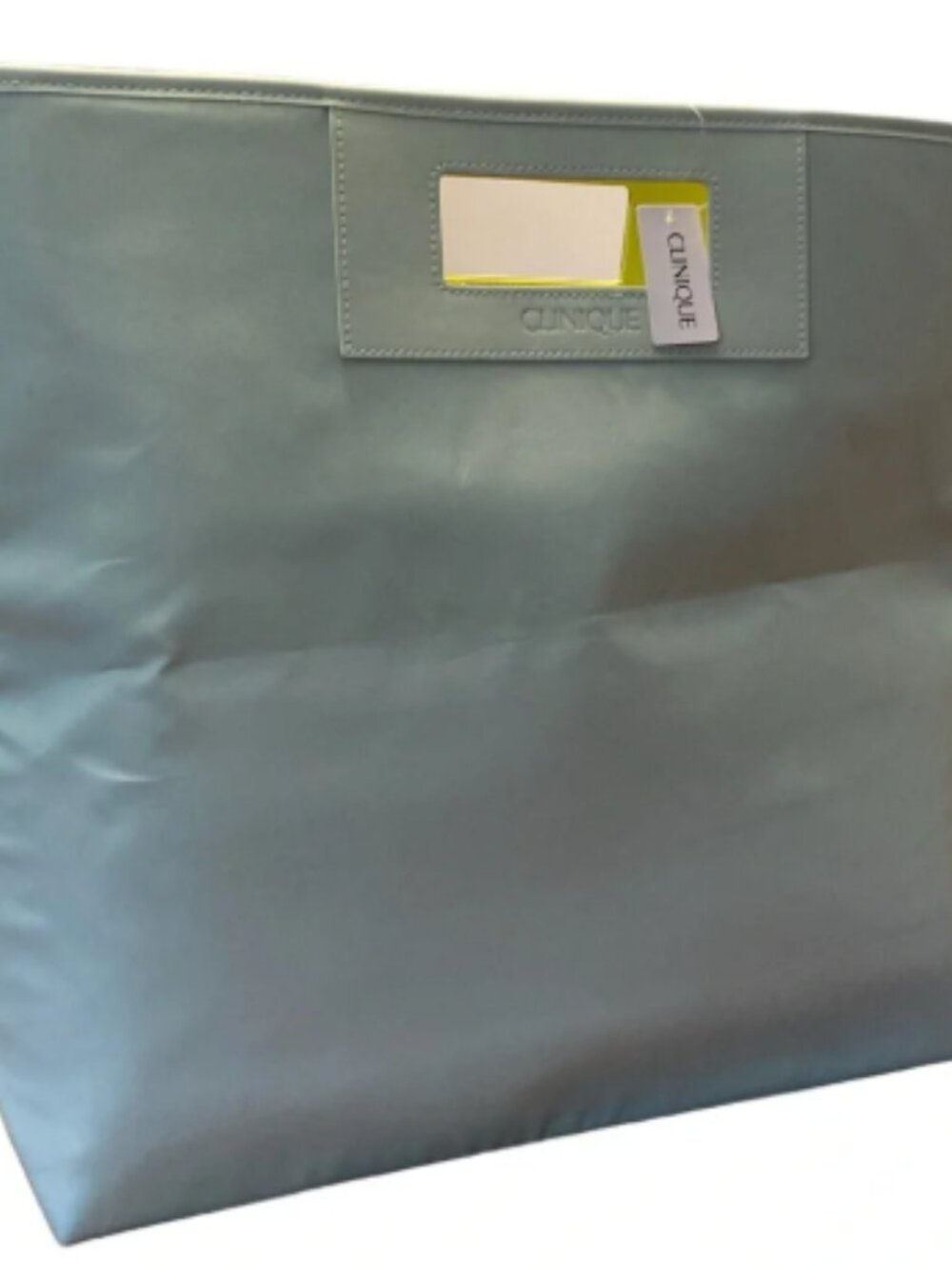 Clinique Light Sage Cosmetic Carry Tote